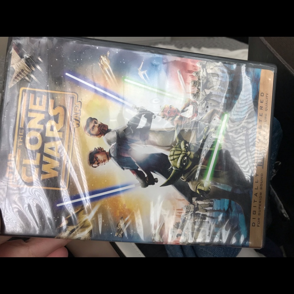 Star wats the clone wars DVD